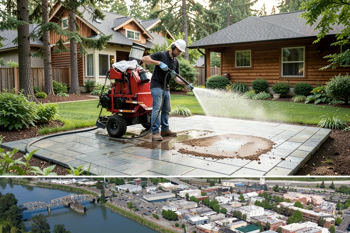 Pavilion Cleaning in Mount Vernon, Skagit County, WA - Summer scheduling keeps the large surfaces dry between the cleaning and any evening use, which suits these broad structures best.