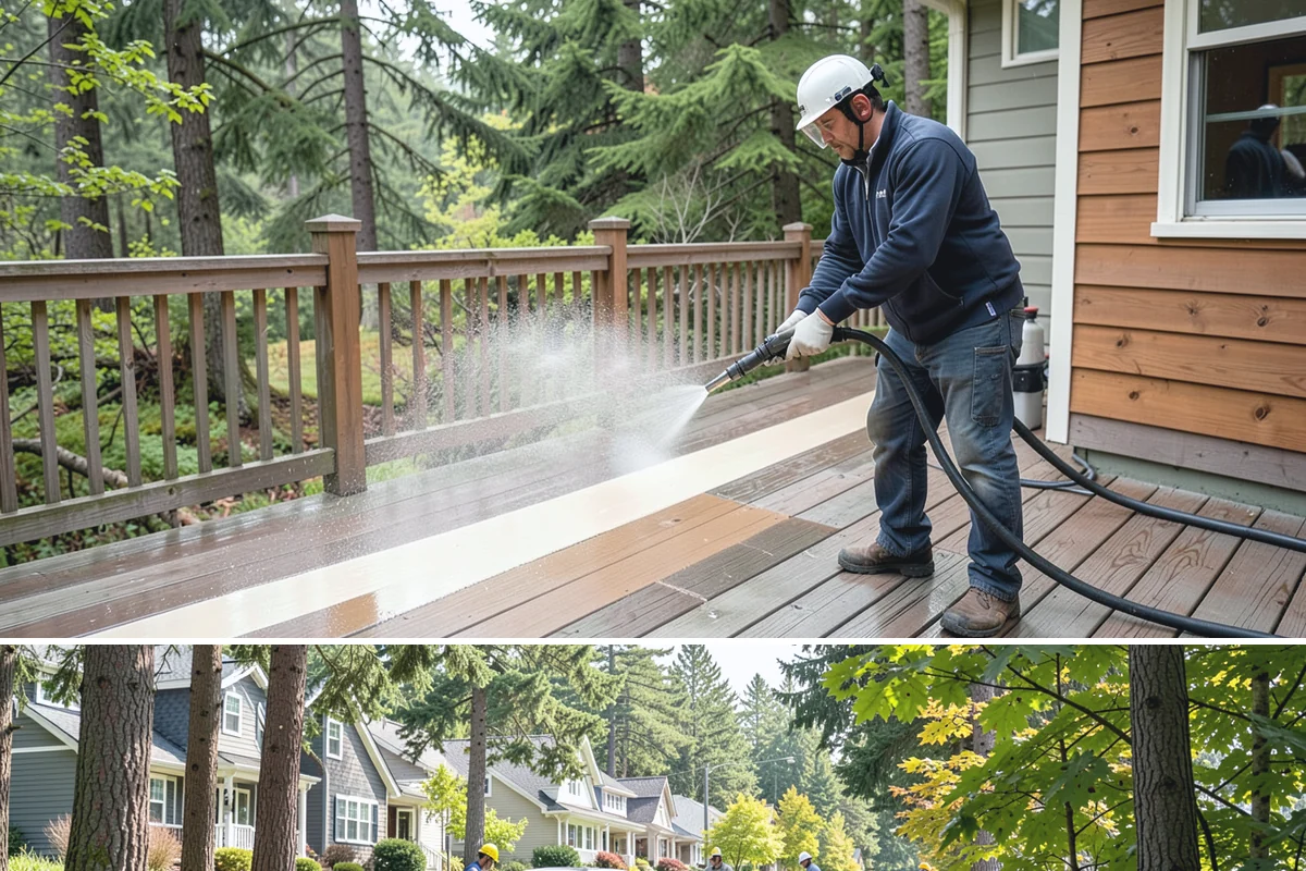 Pavilion Cleaning in Normandy Park, King County, WA - Summer scheduling keeps the large surfaces dry between the cleaning and any evening use, which suits these broad structures best.