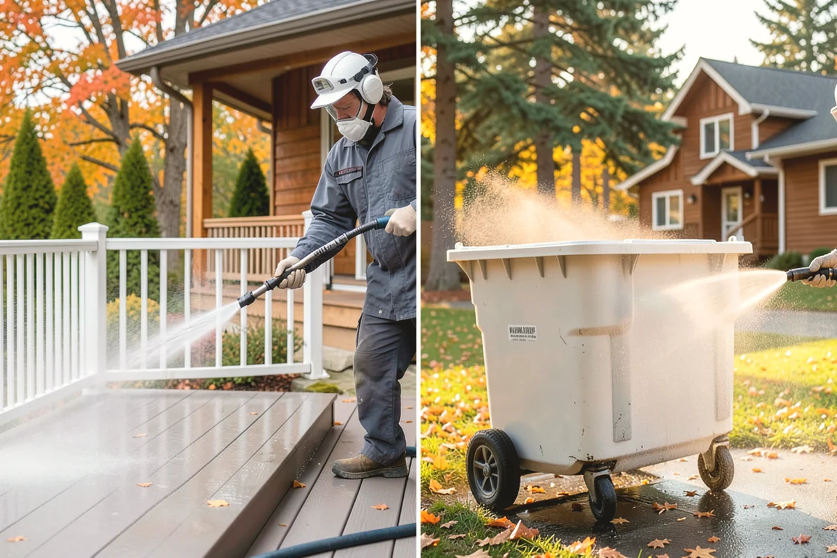 Pavilion Cleaning in North Bend, King County, WA - Clear the roof and framing of accumulated debris