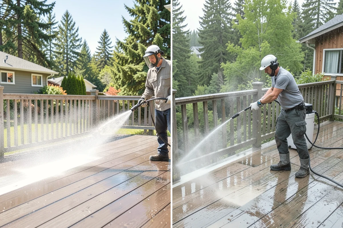 Pavilion Cleaning in Oak Harbor, Island County, WA - Clear the roof and framing of accumulated debris