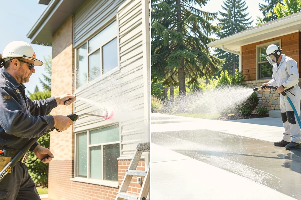 Pavilion Cleaning in Orting, Pierce County, WA - Clear the roof and framing of accumulated debris