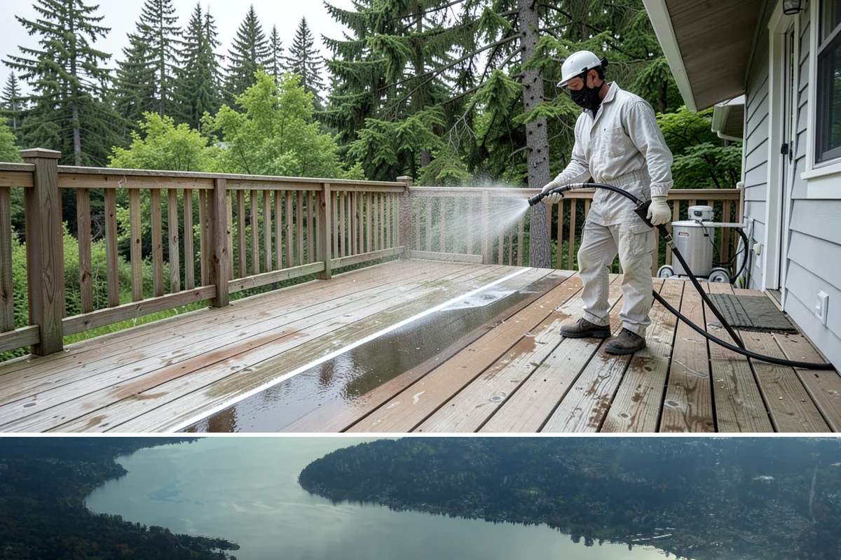 Pavilion Cleaning in Sammamish, King County, WA - Summer scheduling keeps the large surfaces dry between the cleaning and any evening use, which suits these broad structures best.