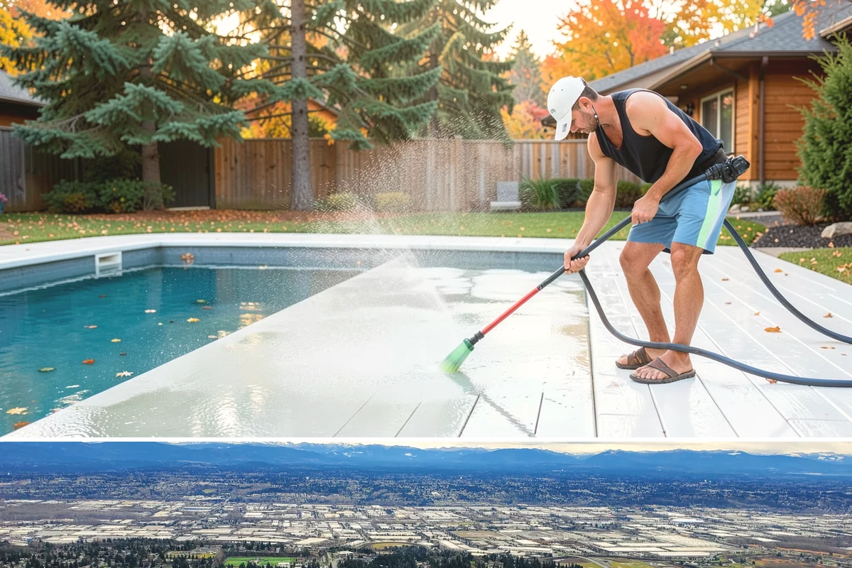 Pavilion Cleaning in SeaTac, King County, WA - Summer scheduling keeps the large surfaces dry between the cleaning and any evening use, which suits these broad structures best.