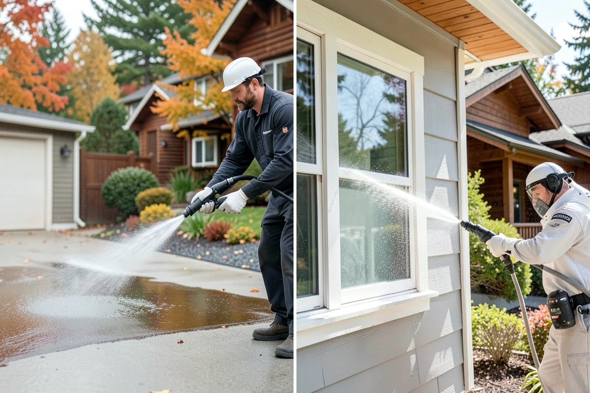 Pavilion Cleaning in Seattle, King County, WA - Clear the roof and framing of accumulated debris
