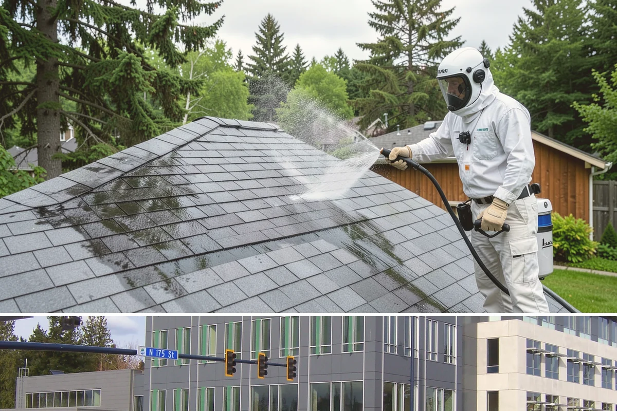 Pavilion Cleaning in Shoreline, King County, WA - Summer scheduling keeps the large surfaces dry between the cleaning and any evening use, which suits these broad structures best.