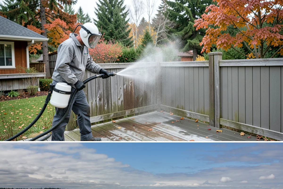 Pavilion Cleaning in University Place, Pierce County, WA - Summer scheduling keeps the large surfaces dry between the cleaning and any evening use, which suits these broad structures best.