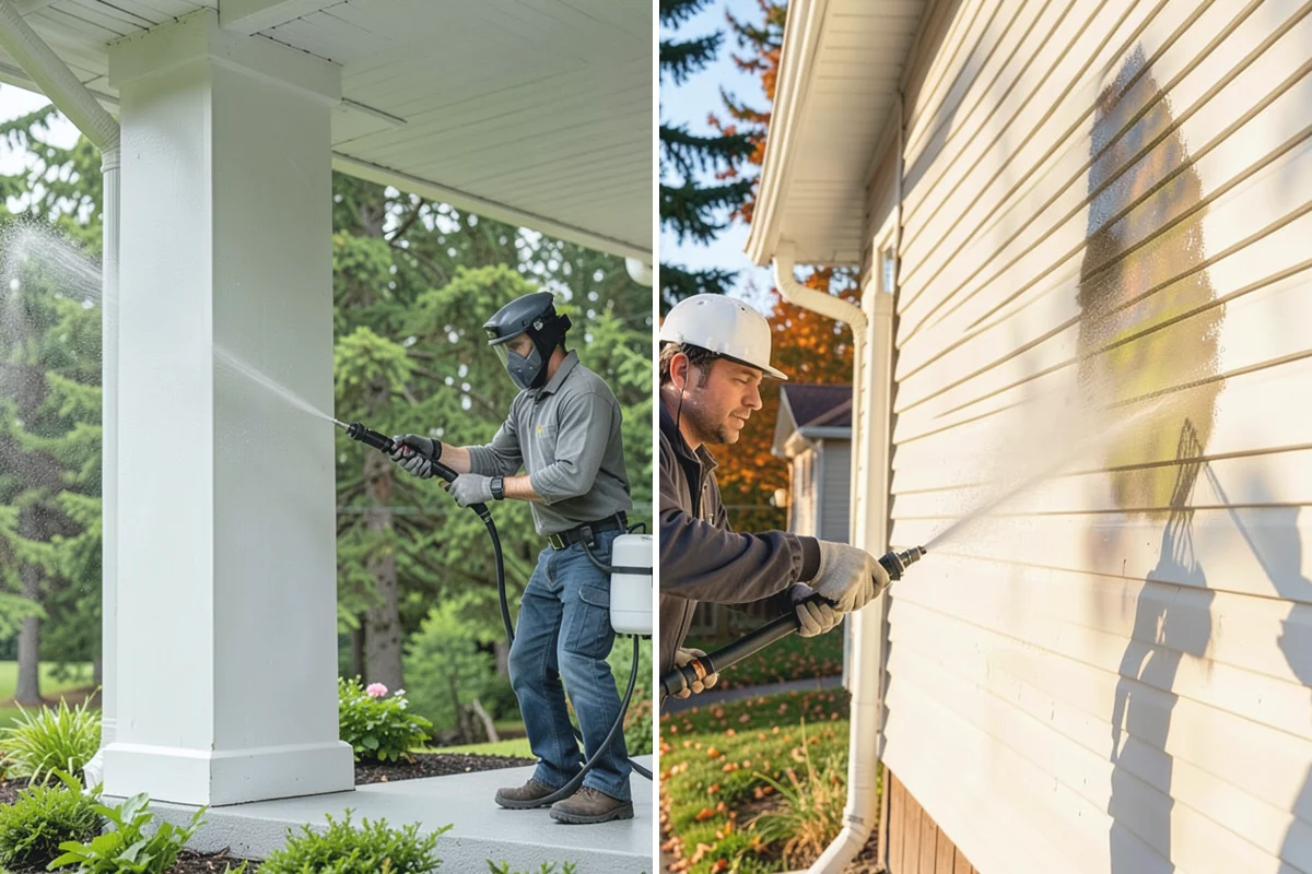Pergola Cleaning in Skykomish, King County, WA - Clear loose debris from the top slats and joints