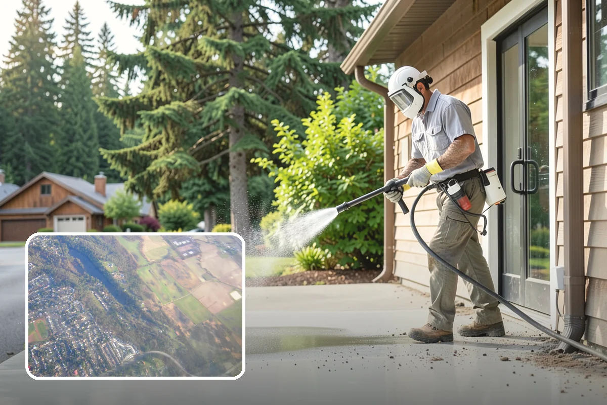Pickleball Court Cleaning in Algona, King County, WA - Keeps quick pivots safe by removing slick algae film