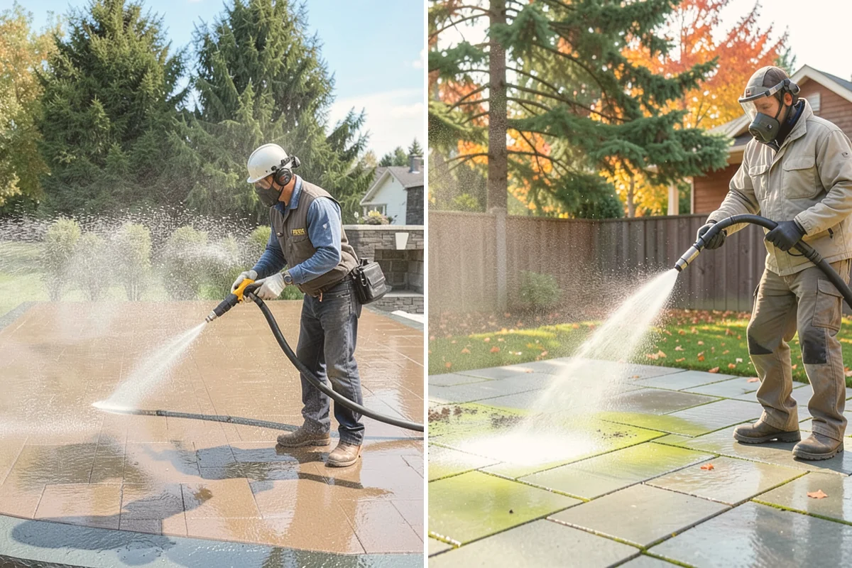 Pickleball Court Cleaning in Algona, King County, WA - Clear paddles, nets, and debris from the court