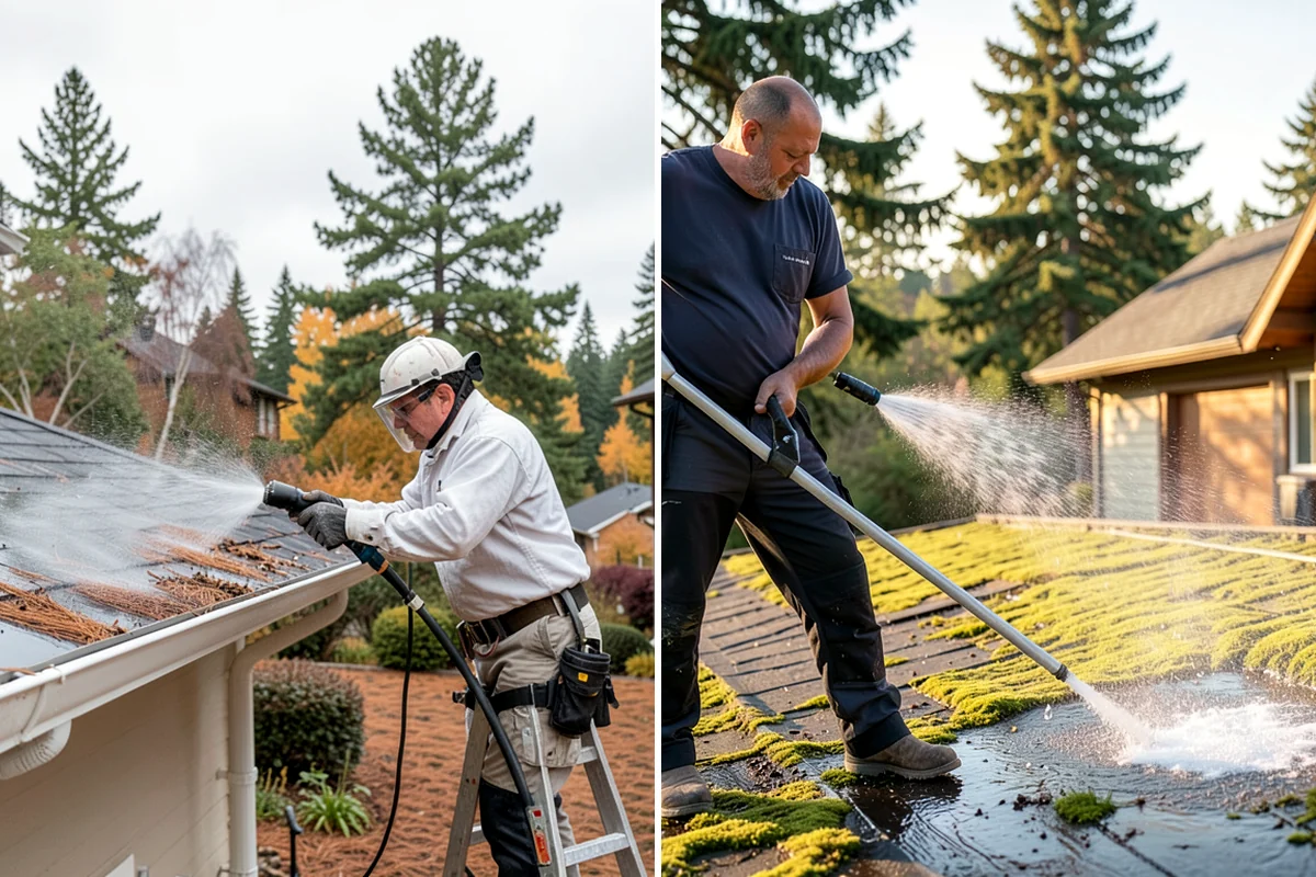Pickleball Court Cleaning in Arlington, Snohomish County, WA - Clear paddles, nets, and debris from the court