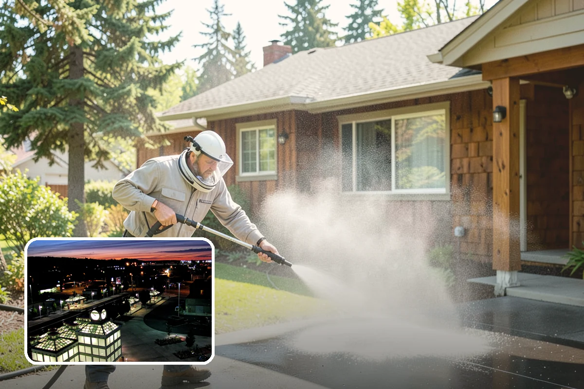 Pickleball Court Cleaning in Auburn, King County, WA - Keeps quick pivots safe by removing slick algae film