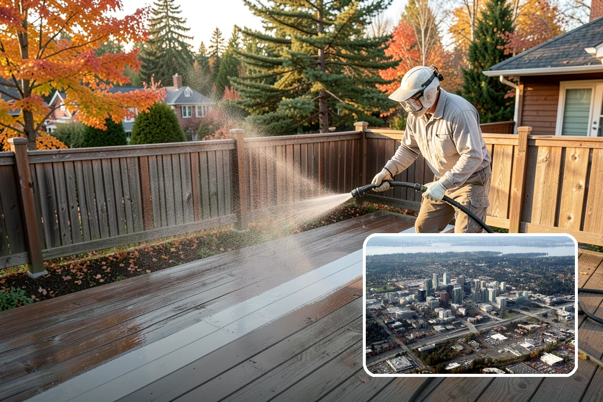 Pickleball Court Cleaning in Bellevue, King County, WA - Keeps quick pivots safe by removing slick algae film
