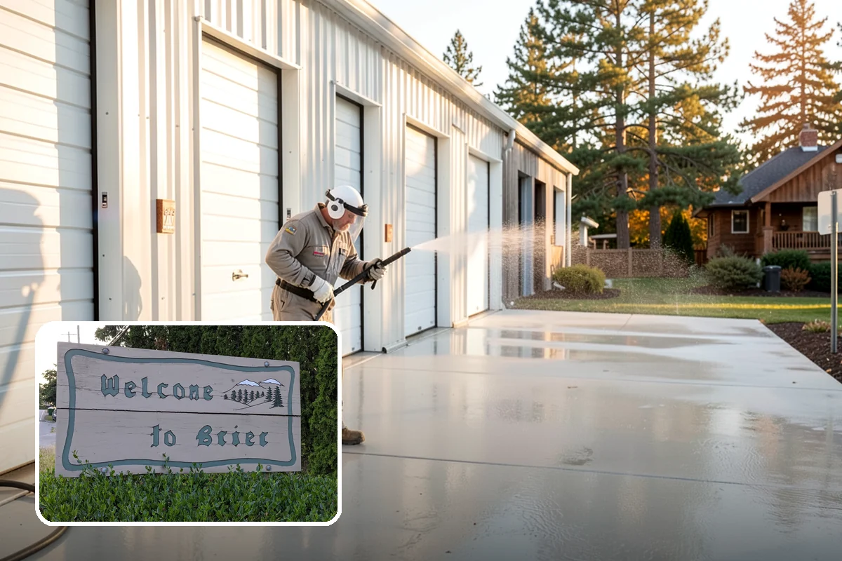 Pickleball Court Cleaning in Brier, Snohomish County, WA - Keeps quick pivots safe by removing slick algae film