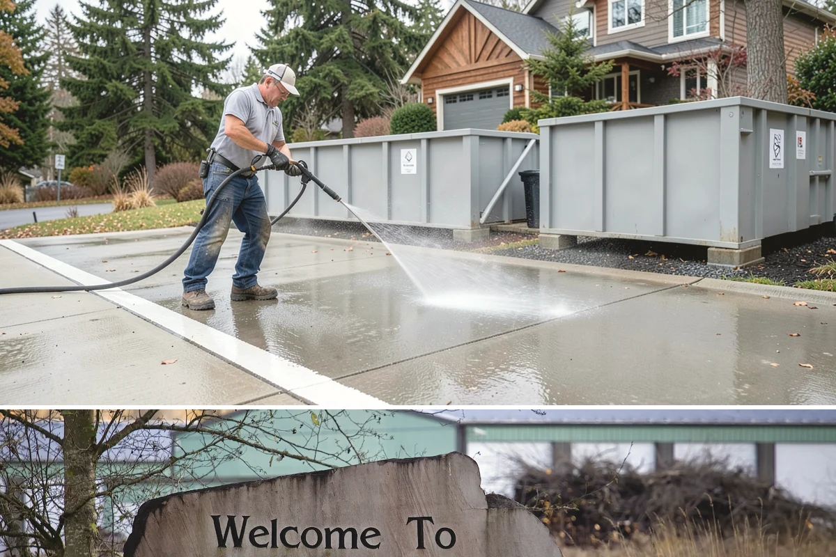 Pickleball Court Cleaning in Buckley, Pierce County, WA - Clean pickleball courts in late spring so the surface is dialed in for a busy summer of play.