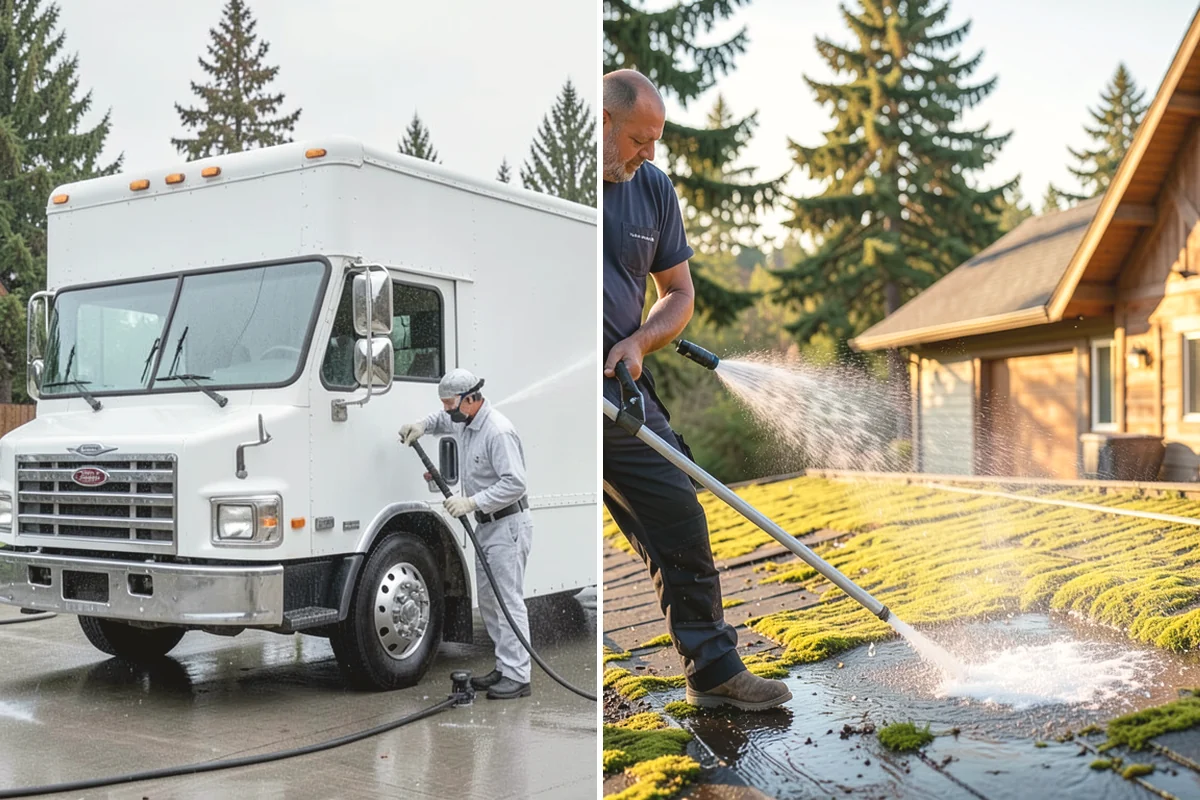 Pickleball Court Cleaning in Burien, King County, WA - Clear paddles, nets, and debris from the court