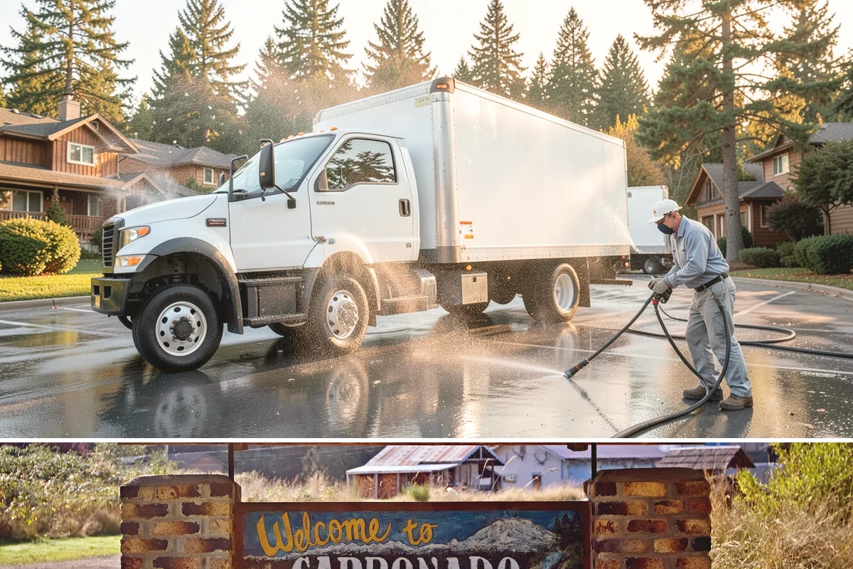 Pickleball Court Cleaning in Carbonado, Pierce County, WA - Clean pickleball courts in late spring so the surface is dialed in for a busy summer of play.