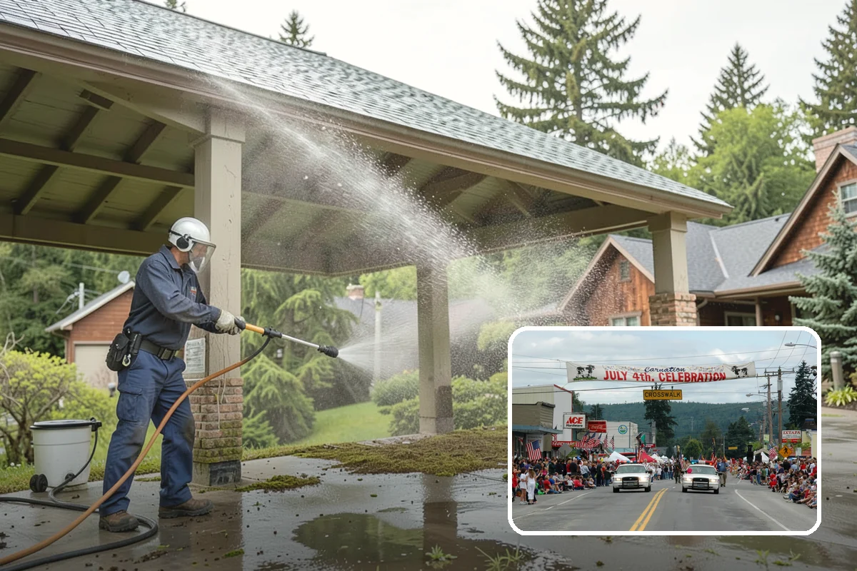 Pickleball Court Cleaning in Carnation, King County, WA - Keeps quick pivots safe by removing slick algae film