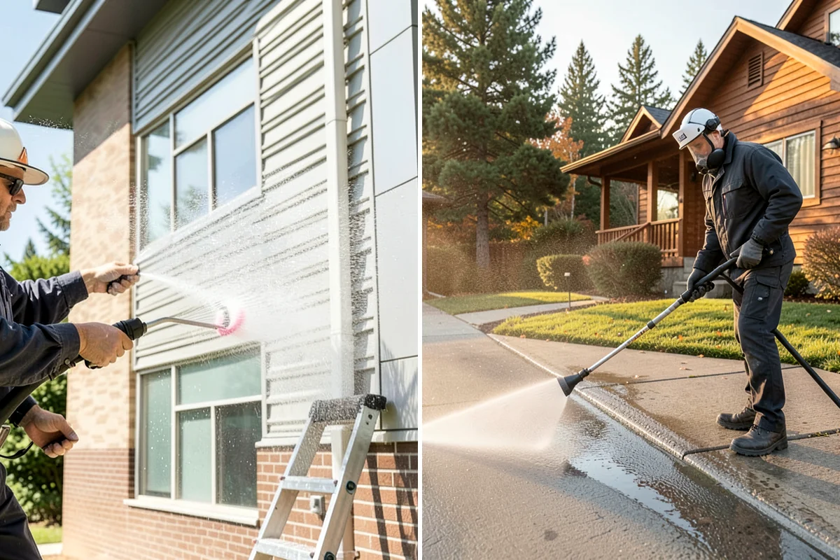 Pickleball Court Cleaning in Concrete, Skagit County, WA - Clear paddles, nets, and debris from the court