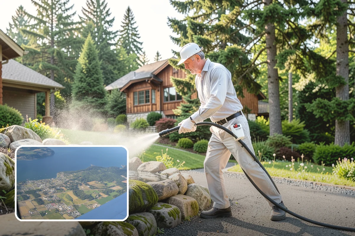 Pickleball Court Cleaning in Coupeville, Island County, WA - Keeps quick pivots safe by removing slick algae film