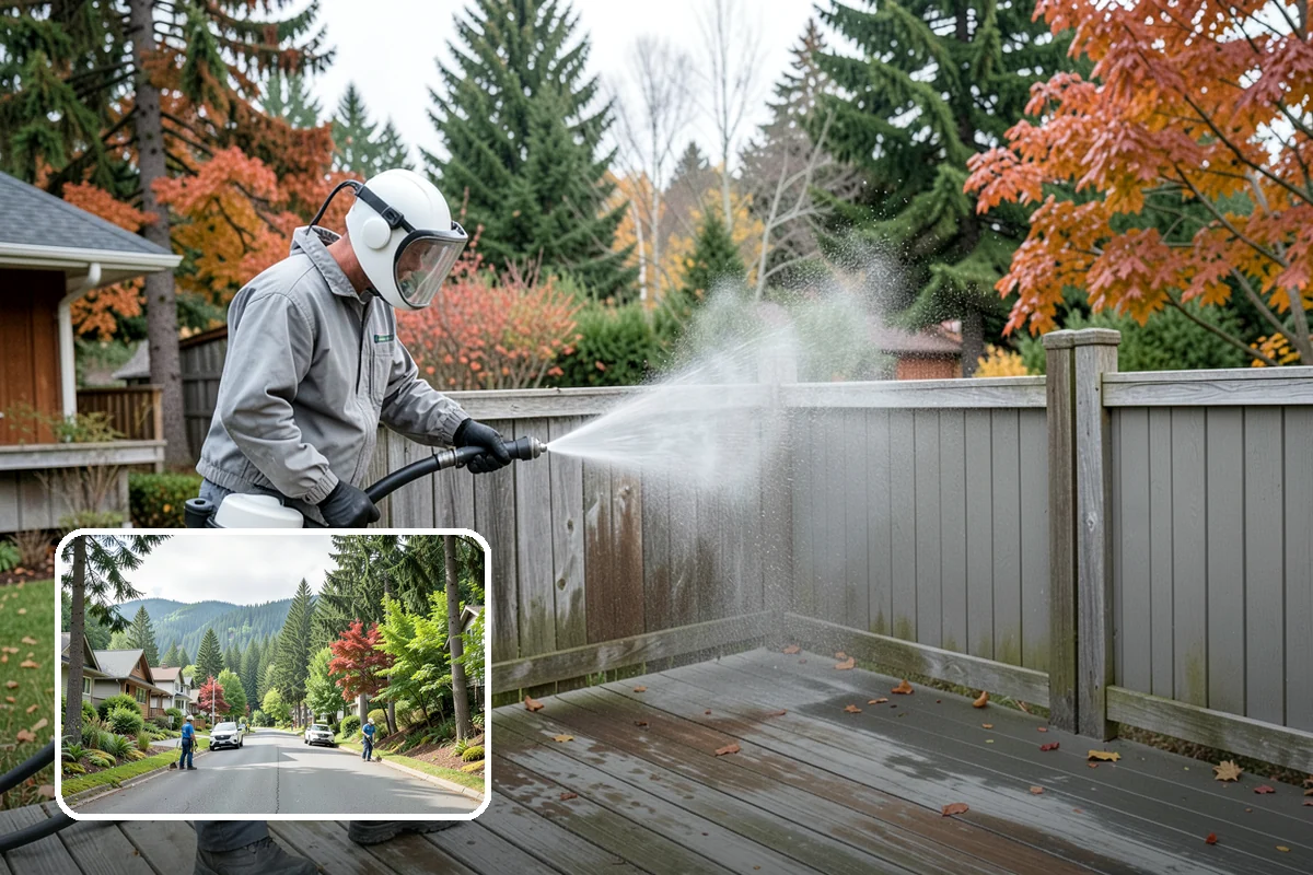 Pickleball Court Cleaning in Darrington, Snohomish County, WA - Keeps quick pivots safe by removing slick algae film
