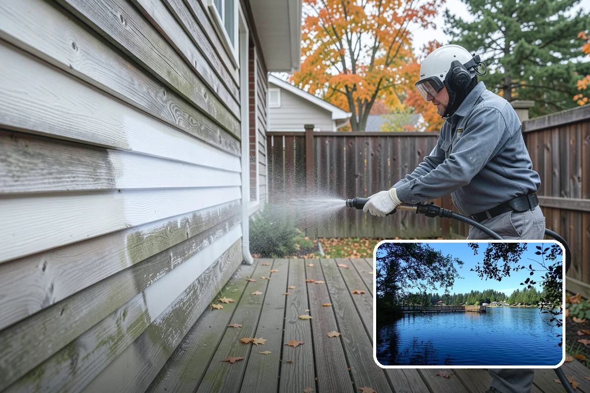Pickleball Court Cleaning in Federal Way, King County, WA - Keeps quick pivots safe by removing slick algae film