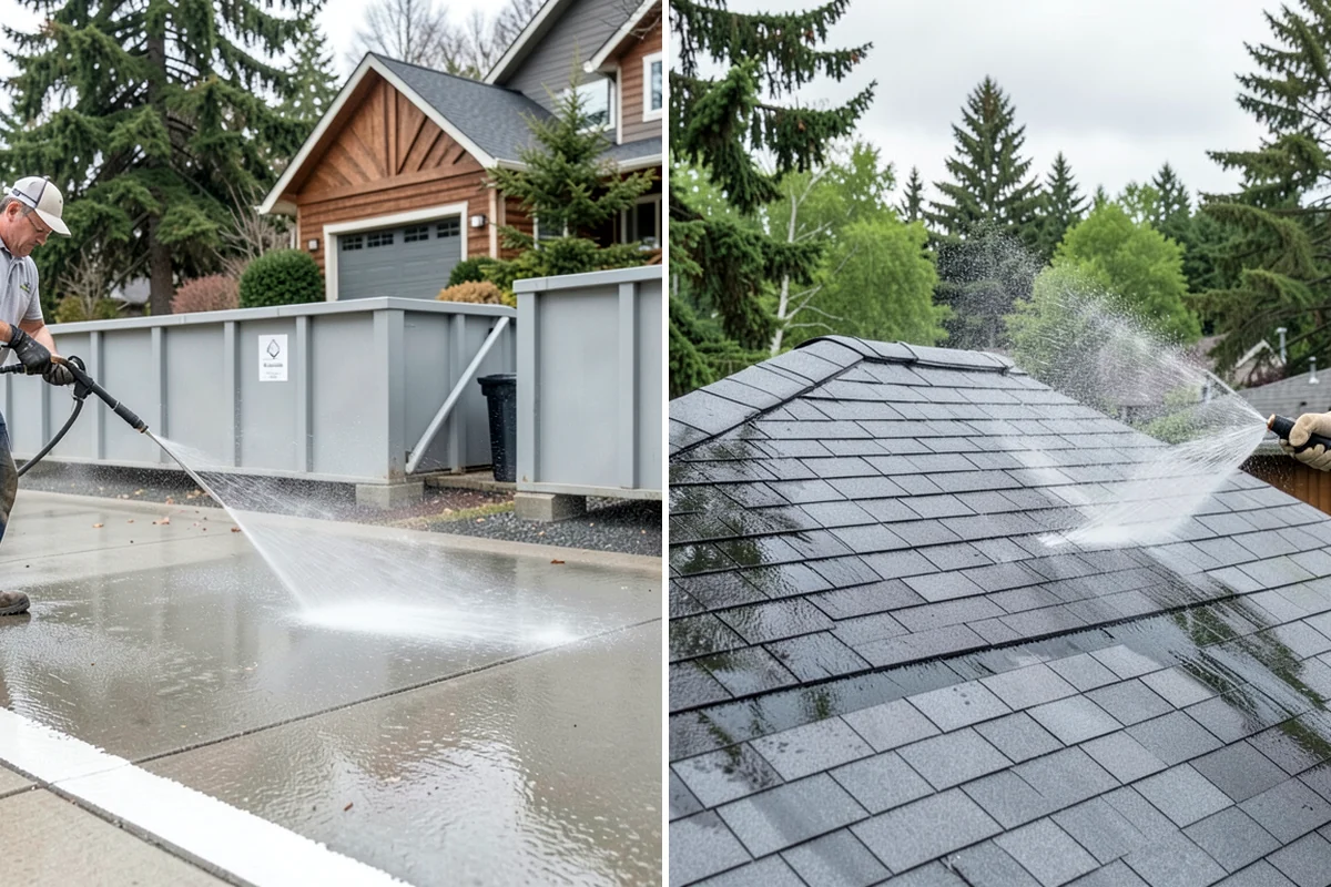 Pickleball Court Cleaning in Gig Harbor, Pierce County, WA - Clear paddles, nets, and debris from the court