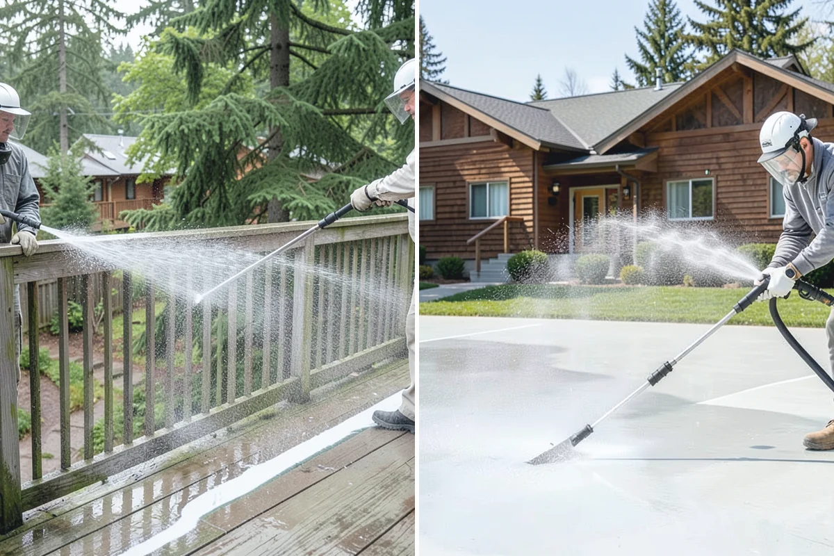 Pickleball Court Cleaning in Granite Falls, Snohomish County, WA - Clear paddles, nets, and debris from the court