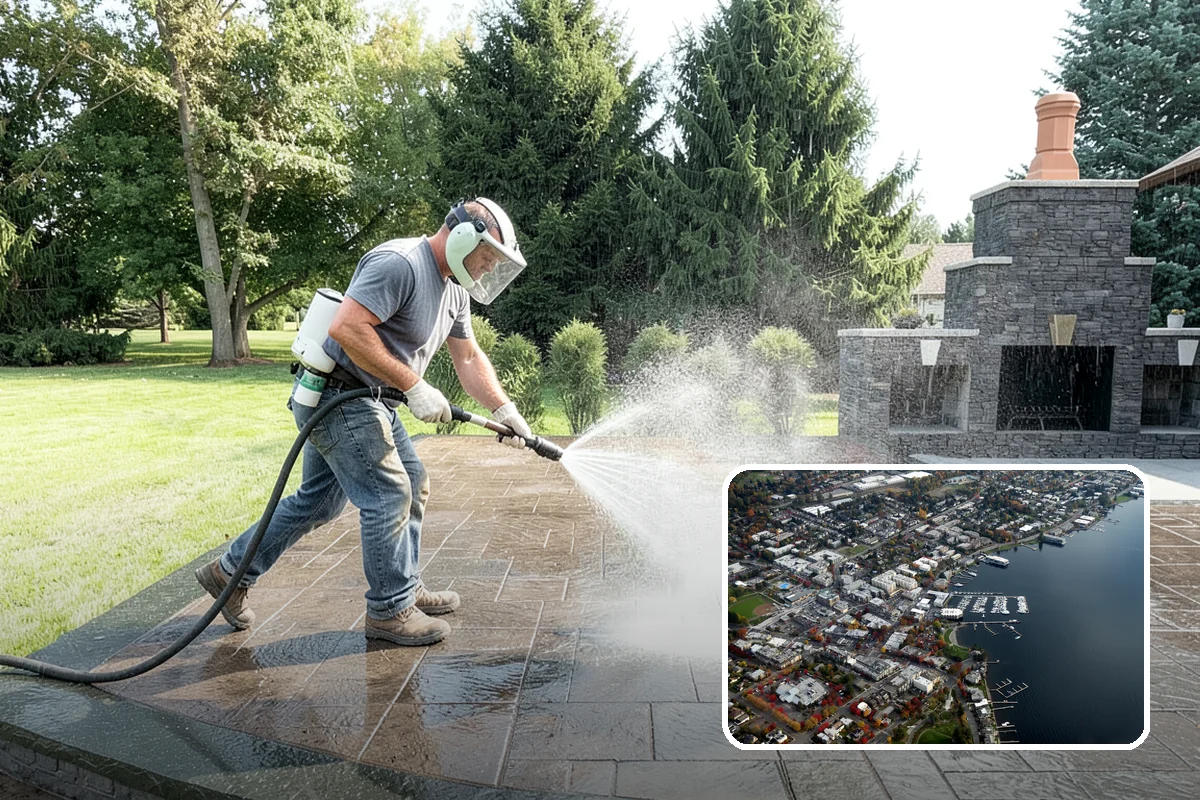 Pickleball Court Cleaning in Kirkland, King County, WA - Keeps quick pivots safe by removing slick algae film