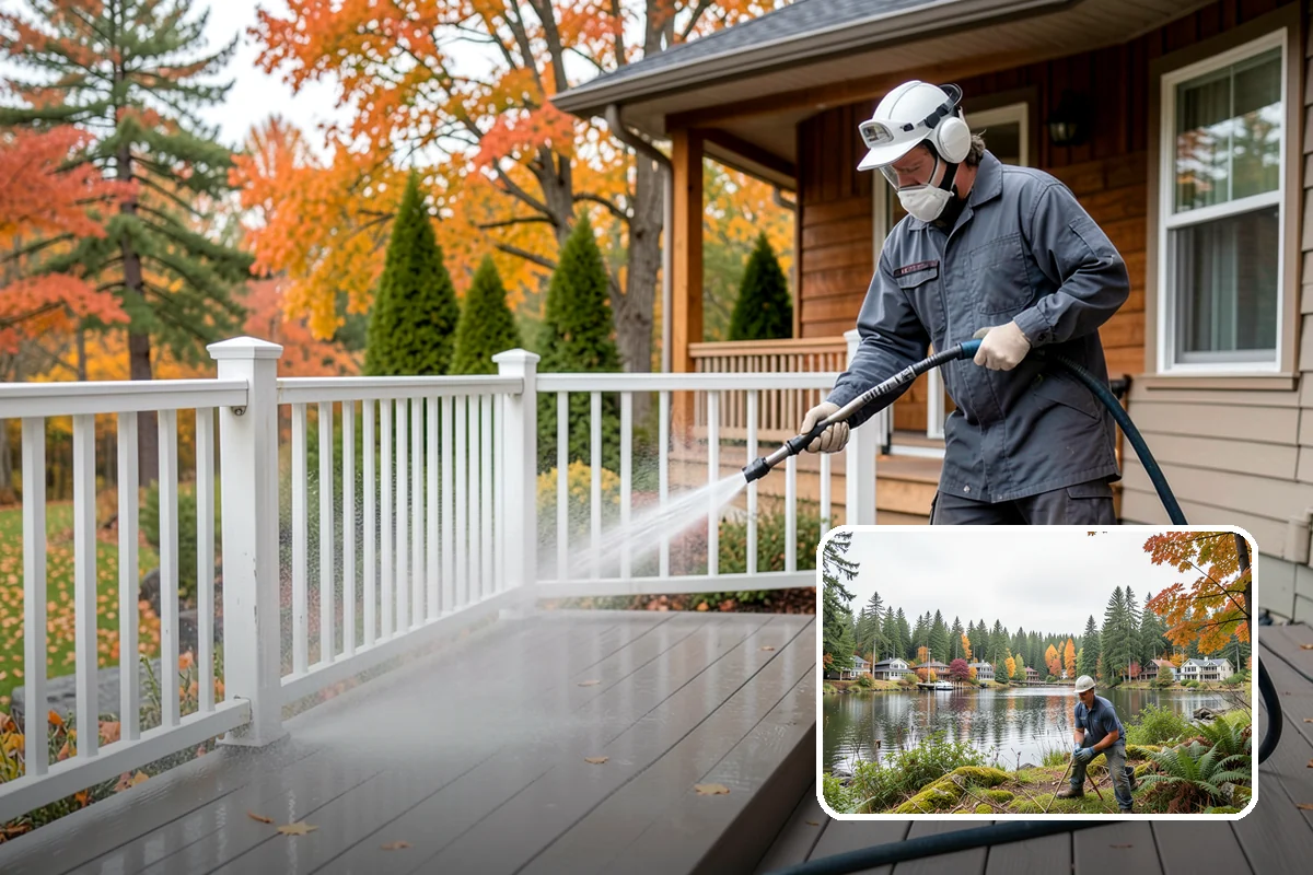 Pickleball Court Cleaning in La Conner, Skagit County, WA - Keeps quick pivots safe by removing slick algae film