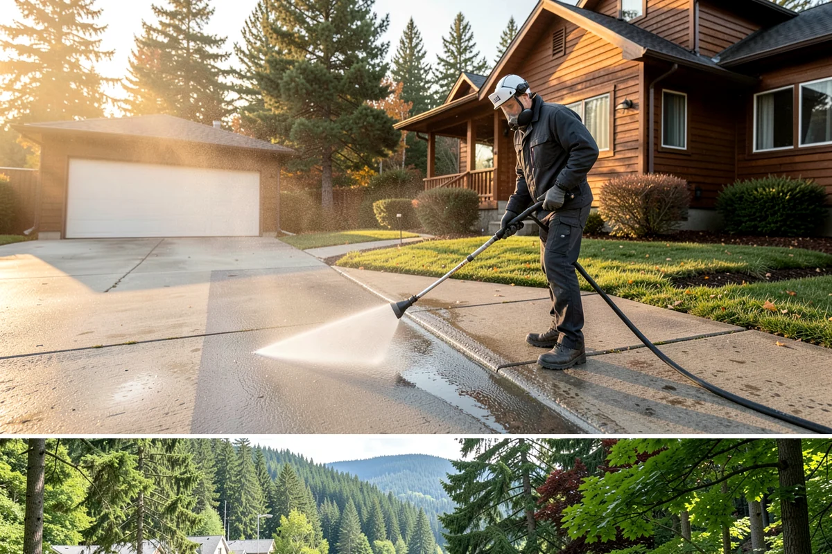 Pickleball Court Cleaning in Lake Forest Park, King County, WA - Clean pickleball courts in late spring so the surface is dialed in for a busy summer of play.