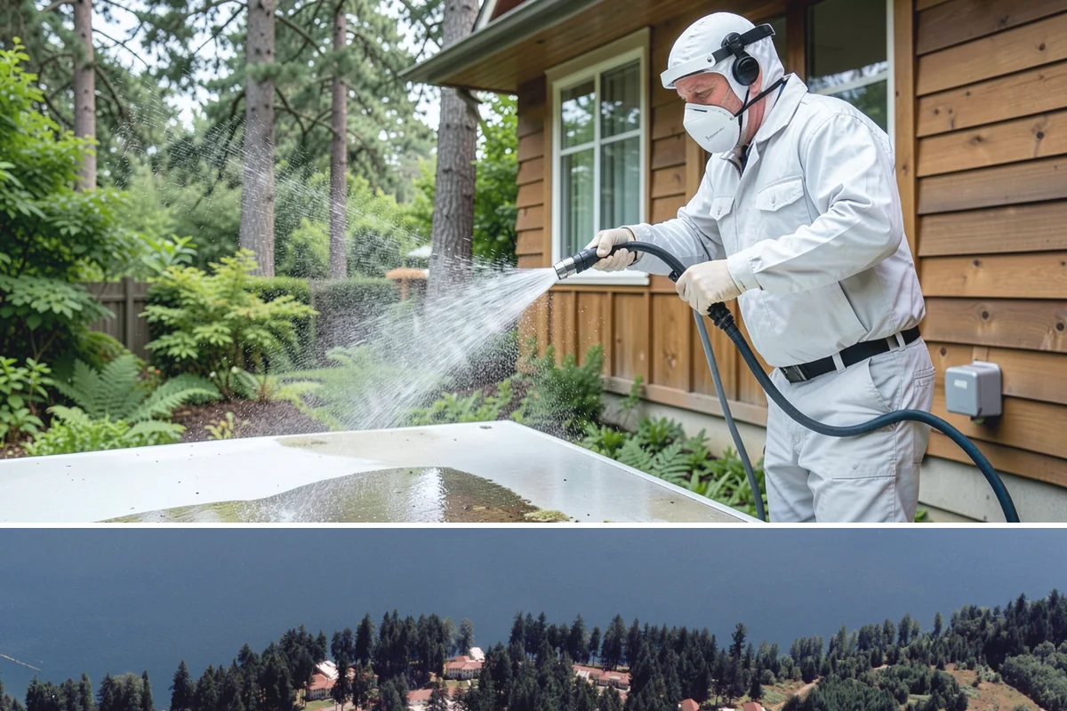 Pickleball Court Cleaning in Lakewood, Pierce County, WA - Clean pickleball courts in late spring so the surface is dialed in for a busy summer of play.