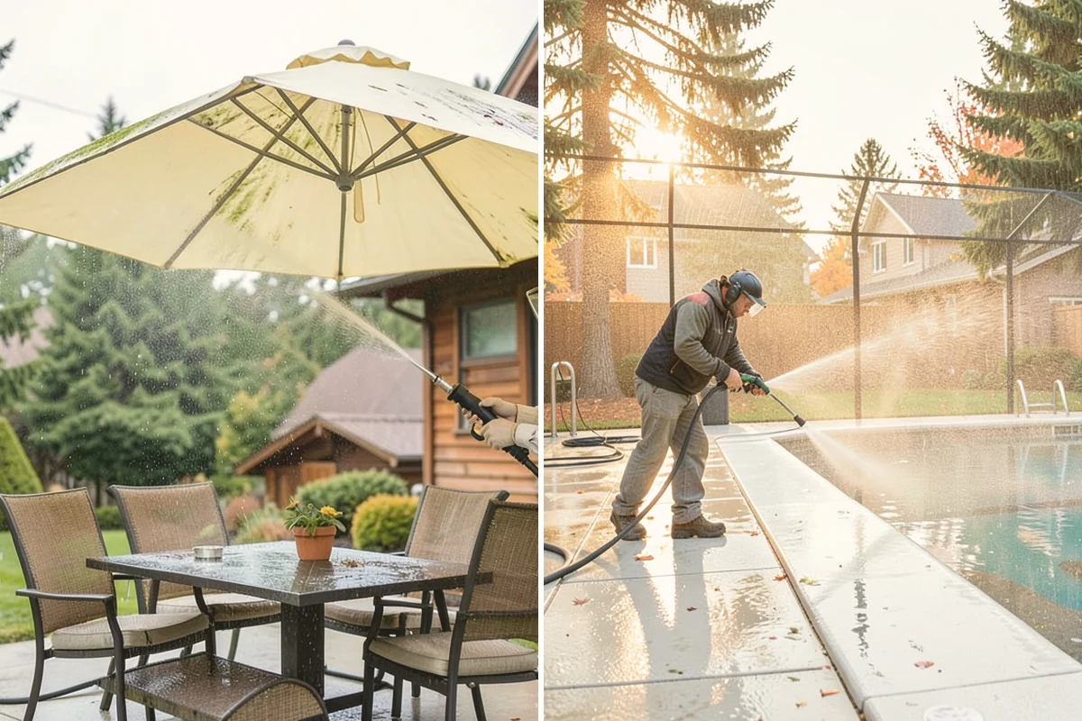 Pickleball Court Cleaning in Langley, Island County, WA - Clear paddles, nets, and debris from the court