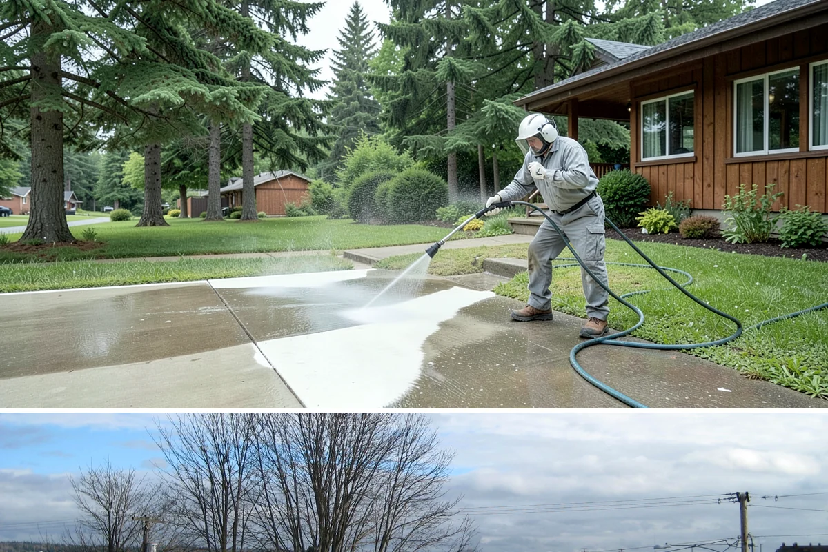 Pickleball Court Cleaning in Langley, Island County, WA - Clean pickleball courts in late spring so the surface is dialed in for a busy summer of play.