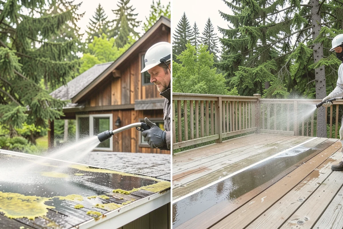 Pickleball Court Cleaning in Lynnwood, Snohomish County, WA - Clear paddles, nets, and debris from the court