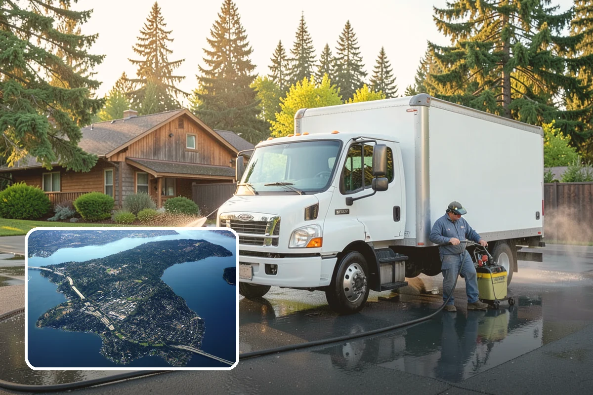 Pickleball Court Cleaning in Mercer Island, King County, WA - Keeps quick pivots safe by removing slick algae film