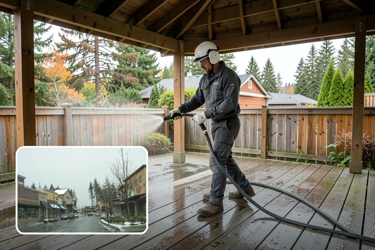 Pickleball Court Cleaning in Mill Creek, Snohomish County, WA - Keeps quick pivots safe by removing slick algae film