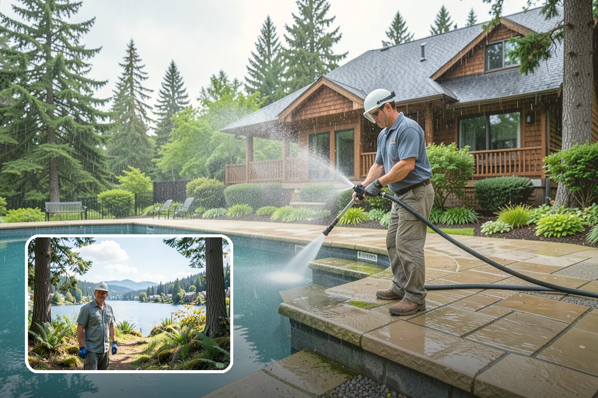 Pickleball Court Cleaning in Milton, King County, WA - Keeps quick pivots safe by removing slick algae film