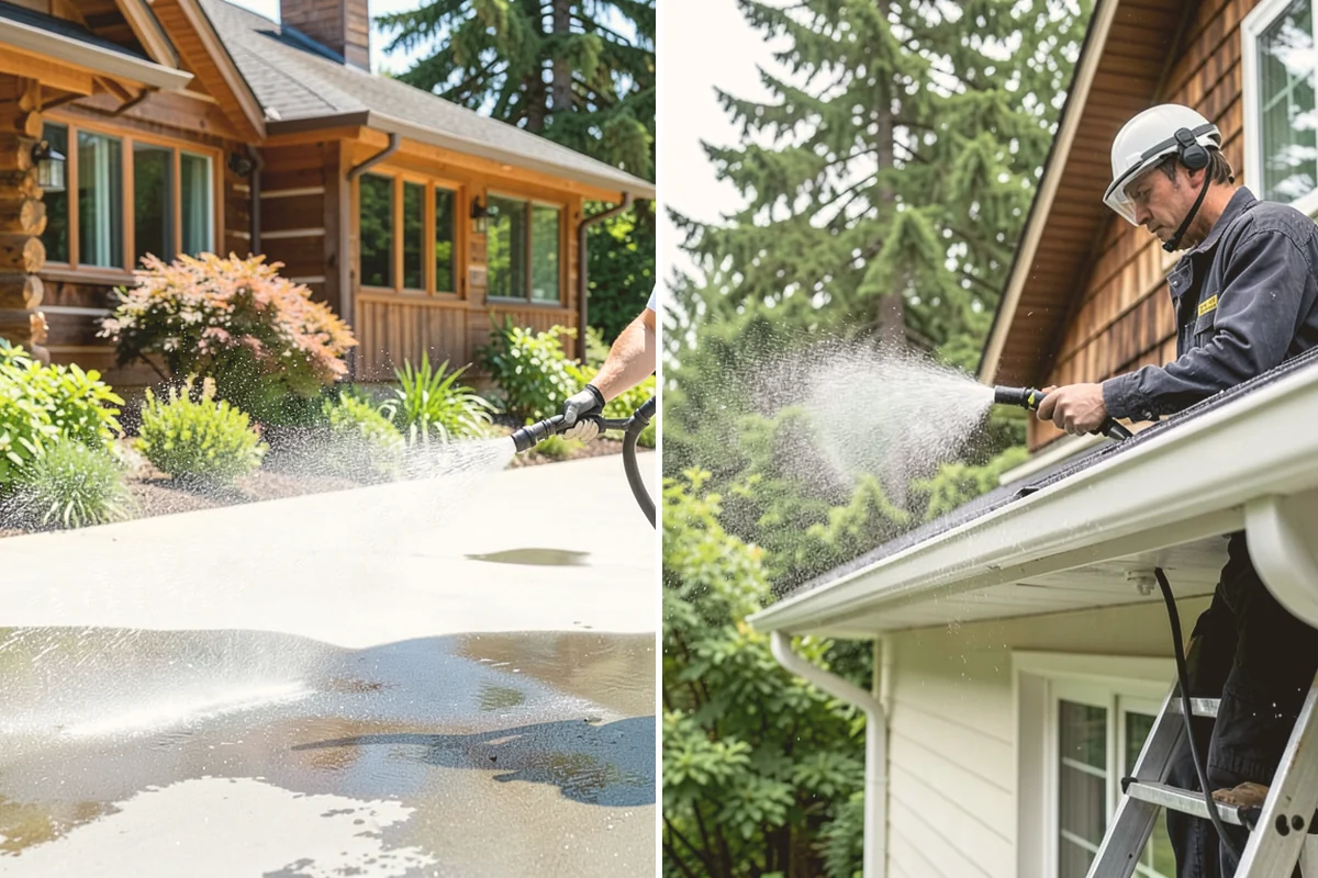Pickleball Court Cleaning in Milton, King County, WA - Clear paddles, nets, and debris from the court