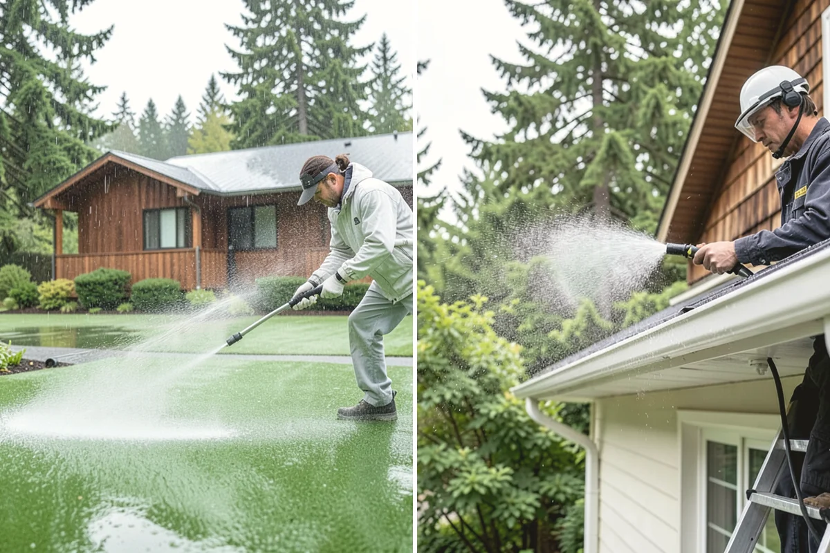 Pickleball Court Cleaning in Monroe, Snohomish County, WA - Clear paddles, nets, and debris from the court