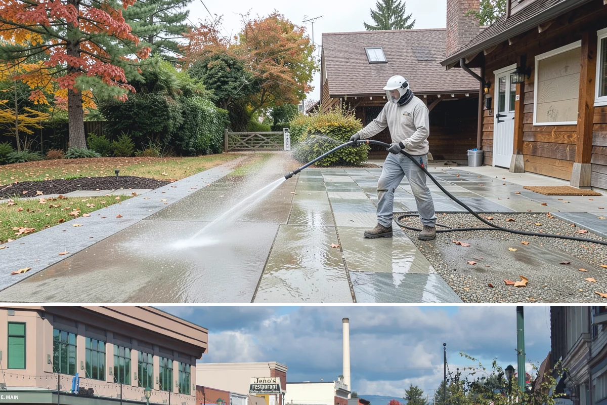 Pickleball Court Cleaning in Monroe, Snohomish County, WA - Clean pickleball courts in late spring so the surface is dialed in for a busy summer of play.