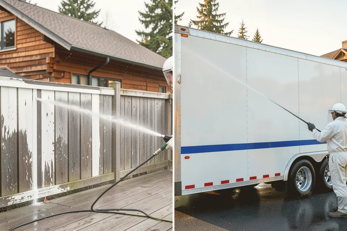 Pickleball Court Cleaning in Newcastle, King County, WA - Clear paddles, nets, and debris from the court