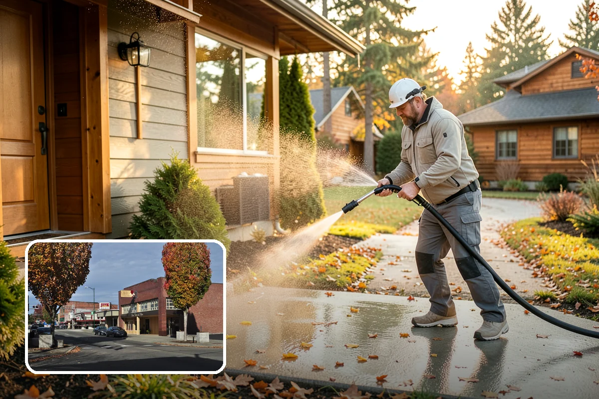 Pickleball Court Cleaning in Puyallup, Pierce County, WA - Keeps quick pivots safe by removing slick algae film