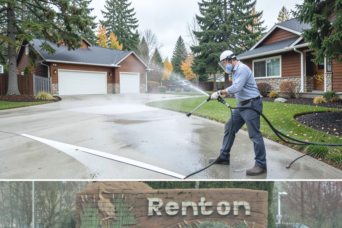 Pickleball Court Cleaning in Renton, King County, WA - Clean pickleball courts in late spring so the surface is dialed in for a busy summer of play.