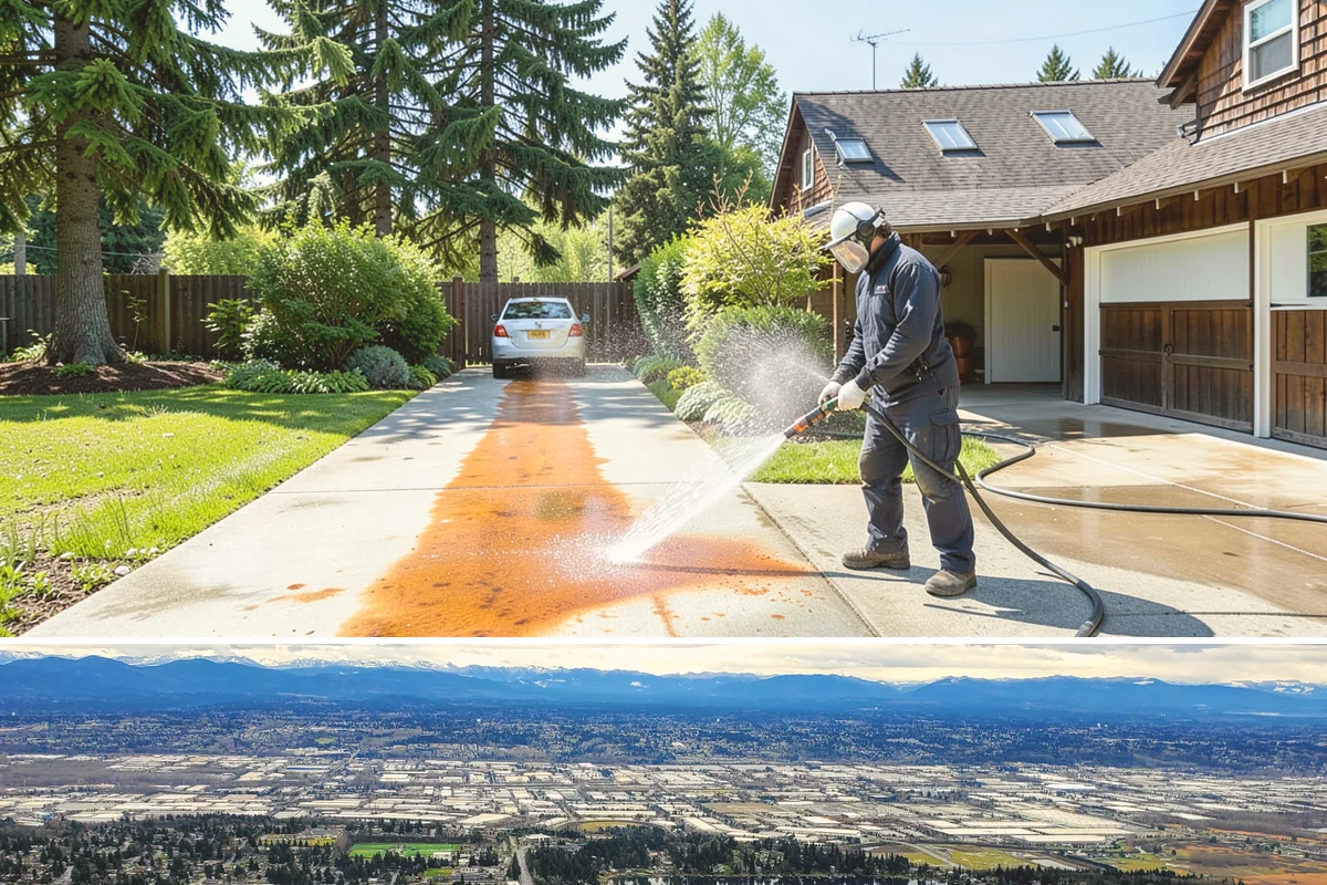 Pickleball Court Cleaning in SeaTac, King County, WA - Clean pickleball courts in late spring so the surface is dialed in for a busy summer of play.