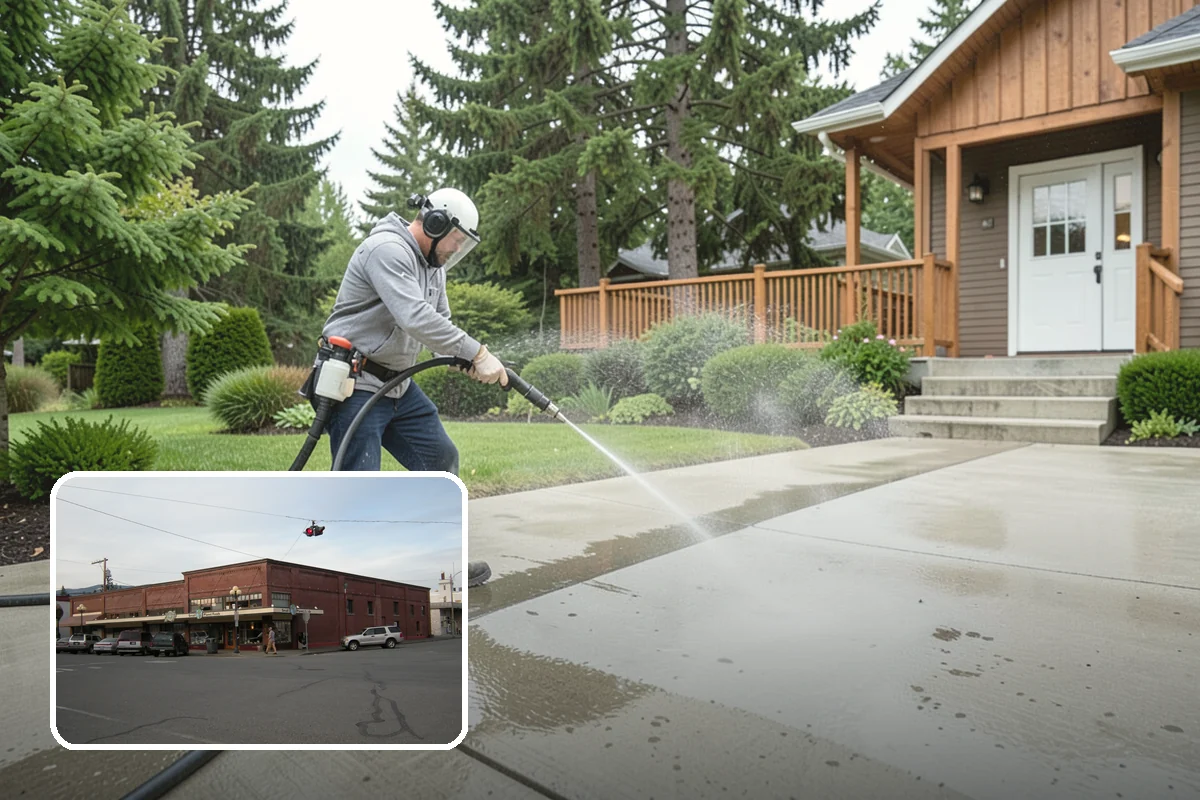 Pickleball Court Cleaning in Sedro-Woolley, Skagit County, WA - Keeps quick pivots safe by removing slick algae film