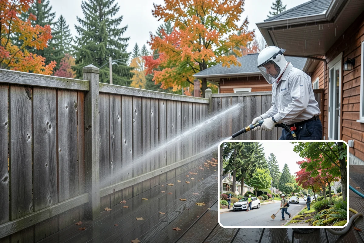 Picture Window Cleaning in Beaux Arts Village, King County, WA - Cleans the large pane edge to edge