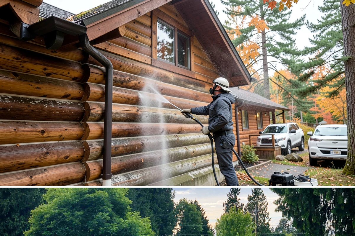 Picture Window Cleaning in Bonney Lake, Pierce County, WA - Clean picture windows in spring and again in fall to keep the view sharp through both bright and gray seasons.