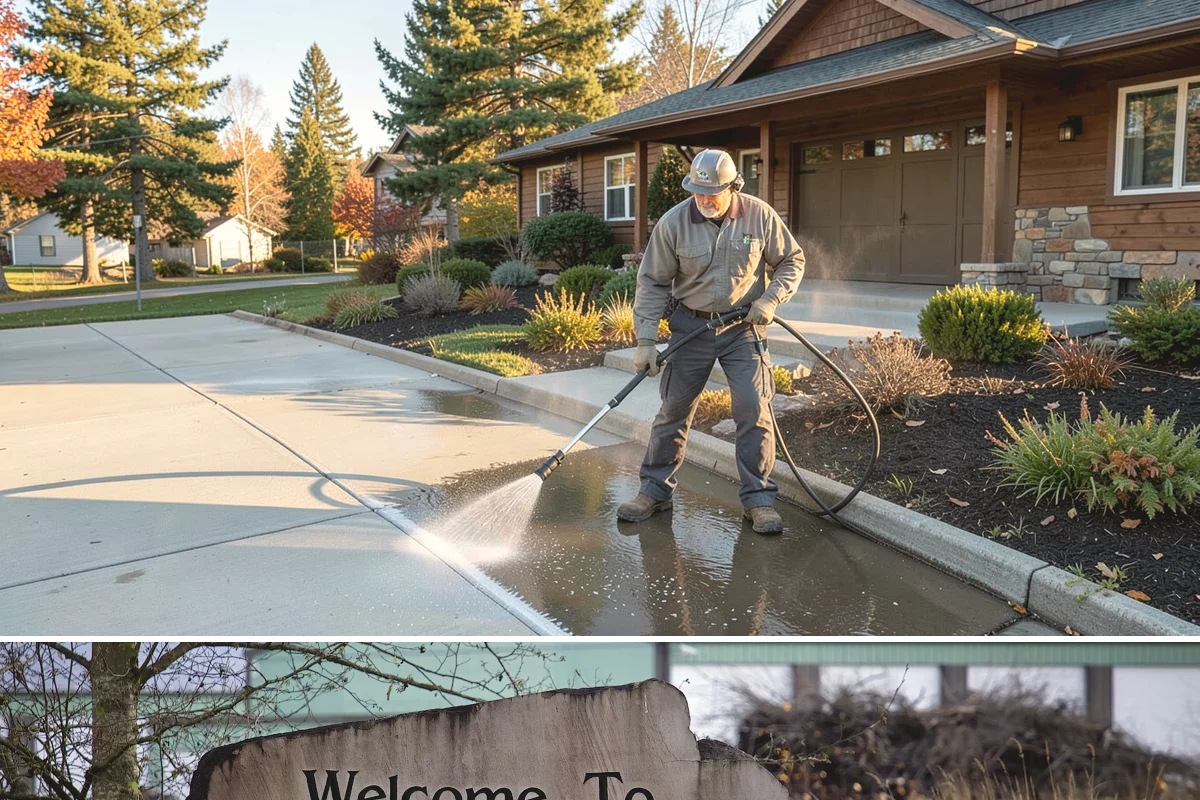 Picture Window Cleaning in Buckley, Pierce County, WA - Clean picture windows in spring and again in fall to keep the view sharp through both bright and gray seasons.