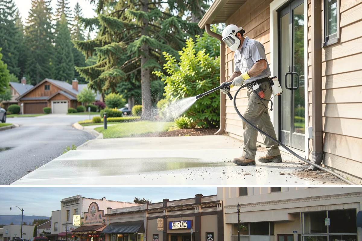 Picture Window Cleaning in Burlington, Skagit County, WA - Clean picture windows in spring and again in fall to keep the view sharp through both bright and gray seasons.