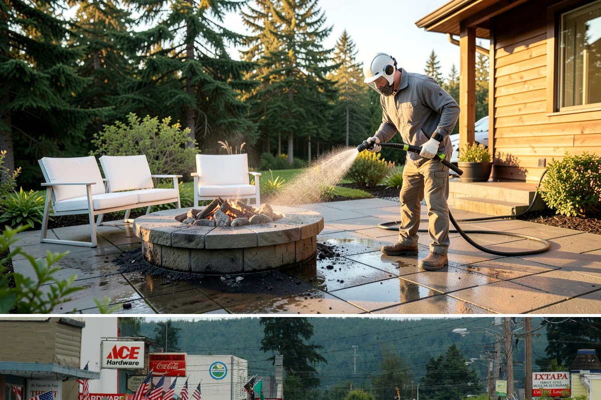 Picture Window Cleaning in Carnation, King County, WA - Clean picture windows in spring and again in fall to keep the view sharp through both bright and gray seasons.